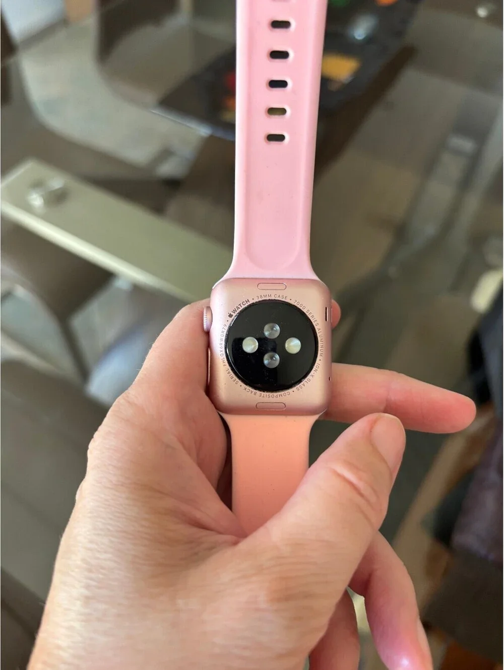 Apple Watch Series 1 Pink Sport Band